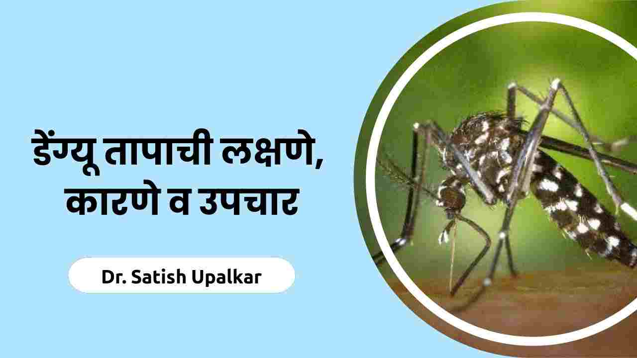 Causes, Symptoms, Diagnosis & Treatments of Dengue in Marathi. 